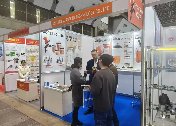 Qingdao Espant Technology Co., Ltd. Shines tại Triển lãm phụ tùng ô tô quốc tế Tokyo (IAAE) năm 2025 với một cốc súng phun.