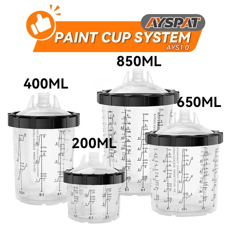 ​Làm chủ quy trình vẽ tranh của bạn: Hướng dẫn vận hành đầy đủ cho cốc súng phun dùng một lần AYSPAT 1.1