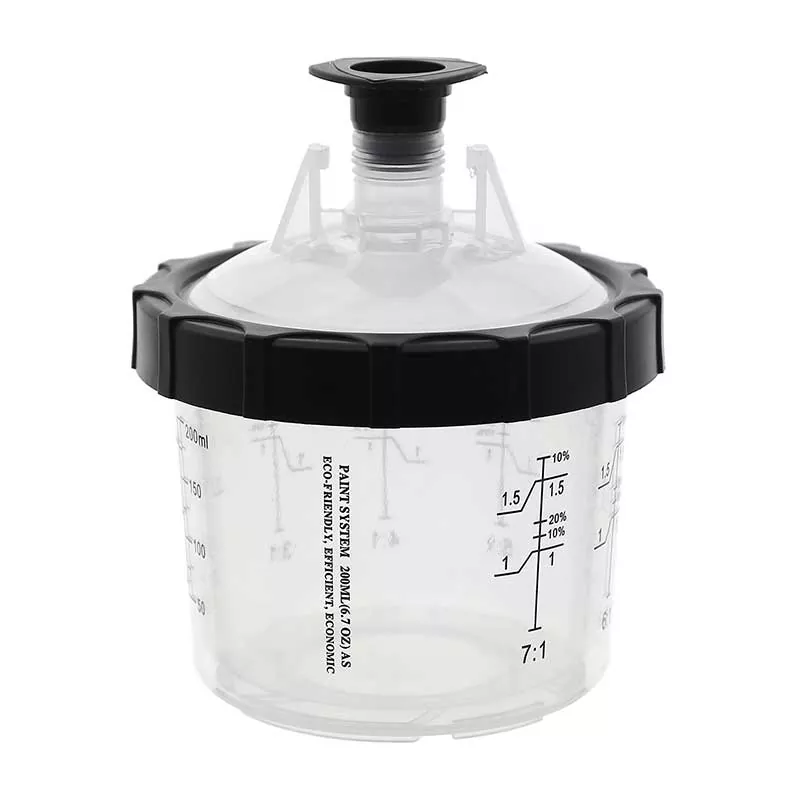 Hệ thống cốc sơn dùng một lần 200ML 1.0 thay đổi hiệu quả phun sơn công nghiệp và ô tô như thế nào?